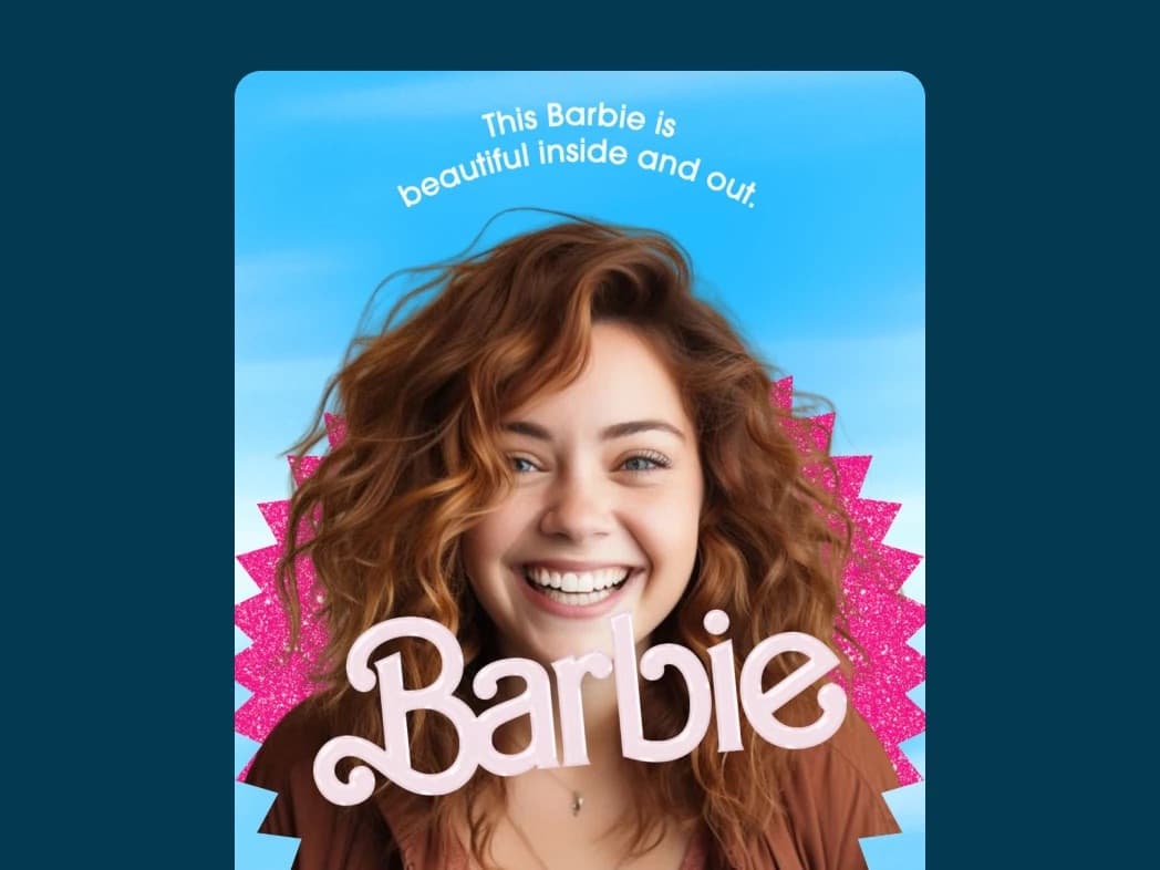 Social media content example